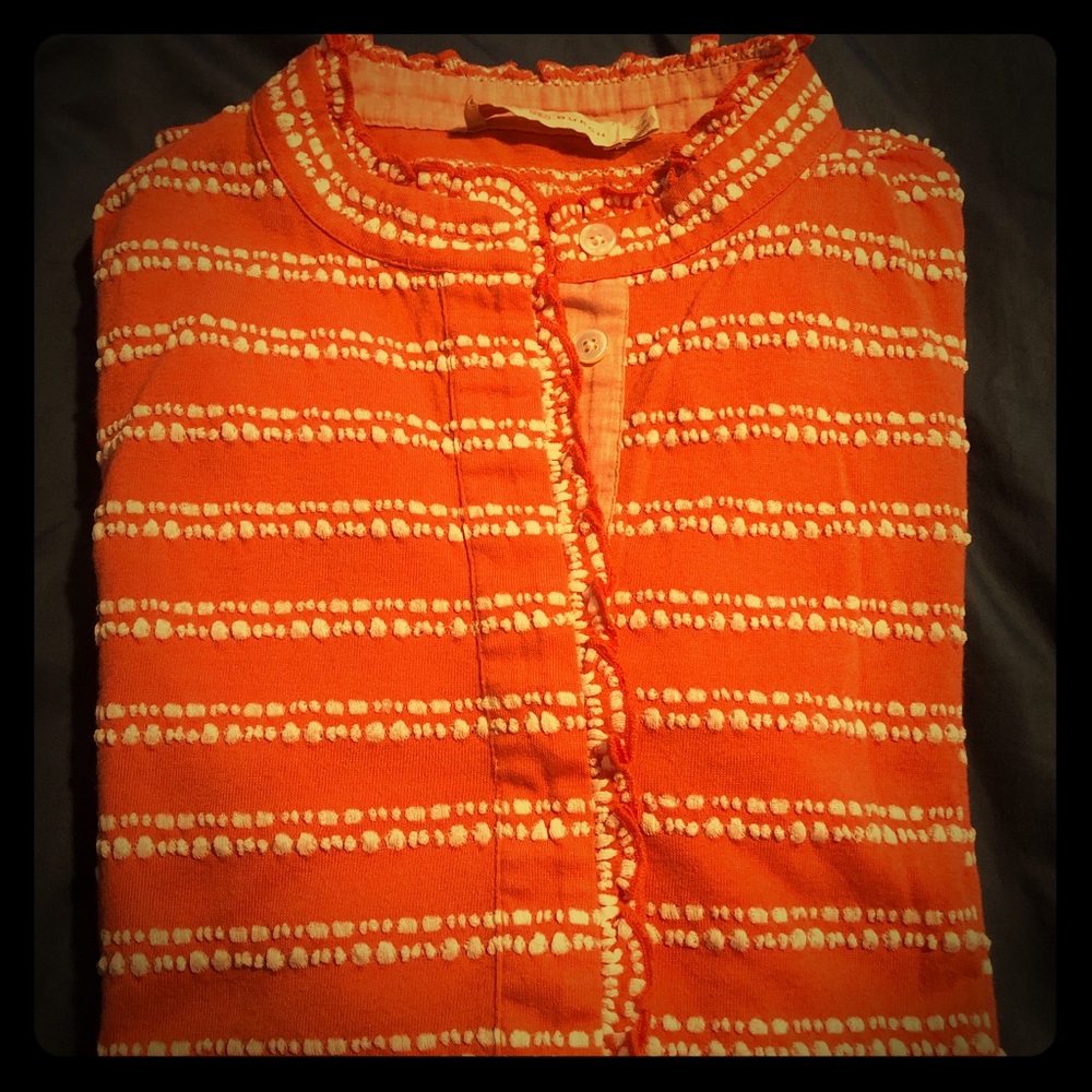 Tory Burch soft top - coral color